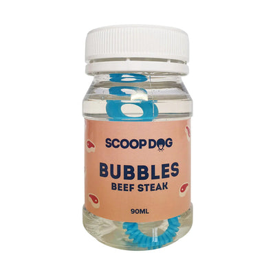 Scoop Dog Treats Beef Steak Scoop Dog Bubbles