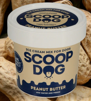 Scoop Dog Treats Peanut Butter Scoop Dog Ice cream Mix 65g