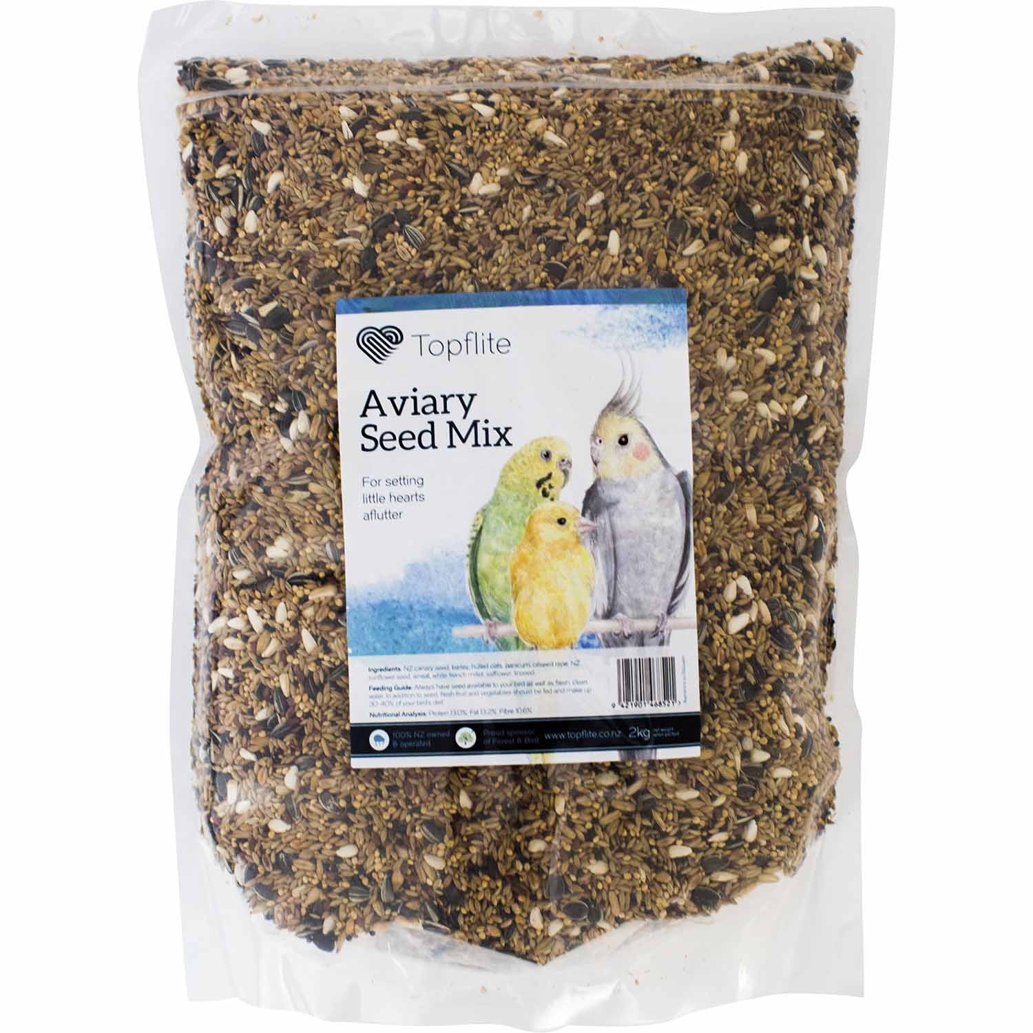 Topflite small animal Topflite Aviary Mix 2 kg