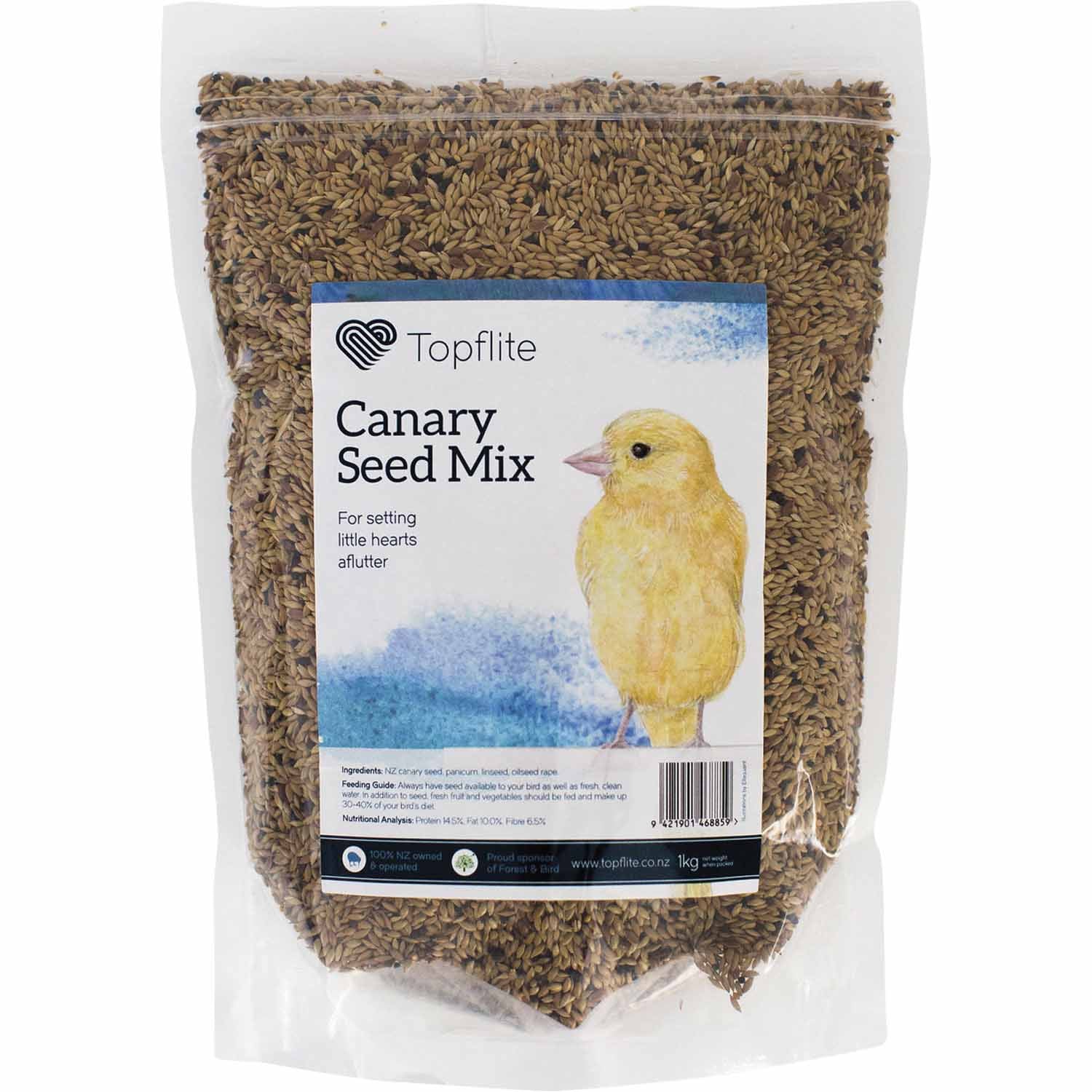 Topflite small animal Topflite Canary Seed Mix 1 kg