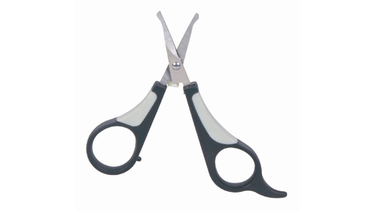 TRIXIE Grooming Aids Trixie Face and Paw Scissors 9.5cm