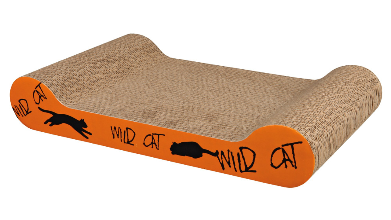 Wildcat Cardboard Scratcher 41x24cm – Pet Naturals