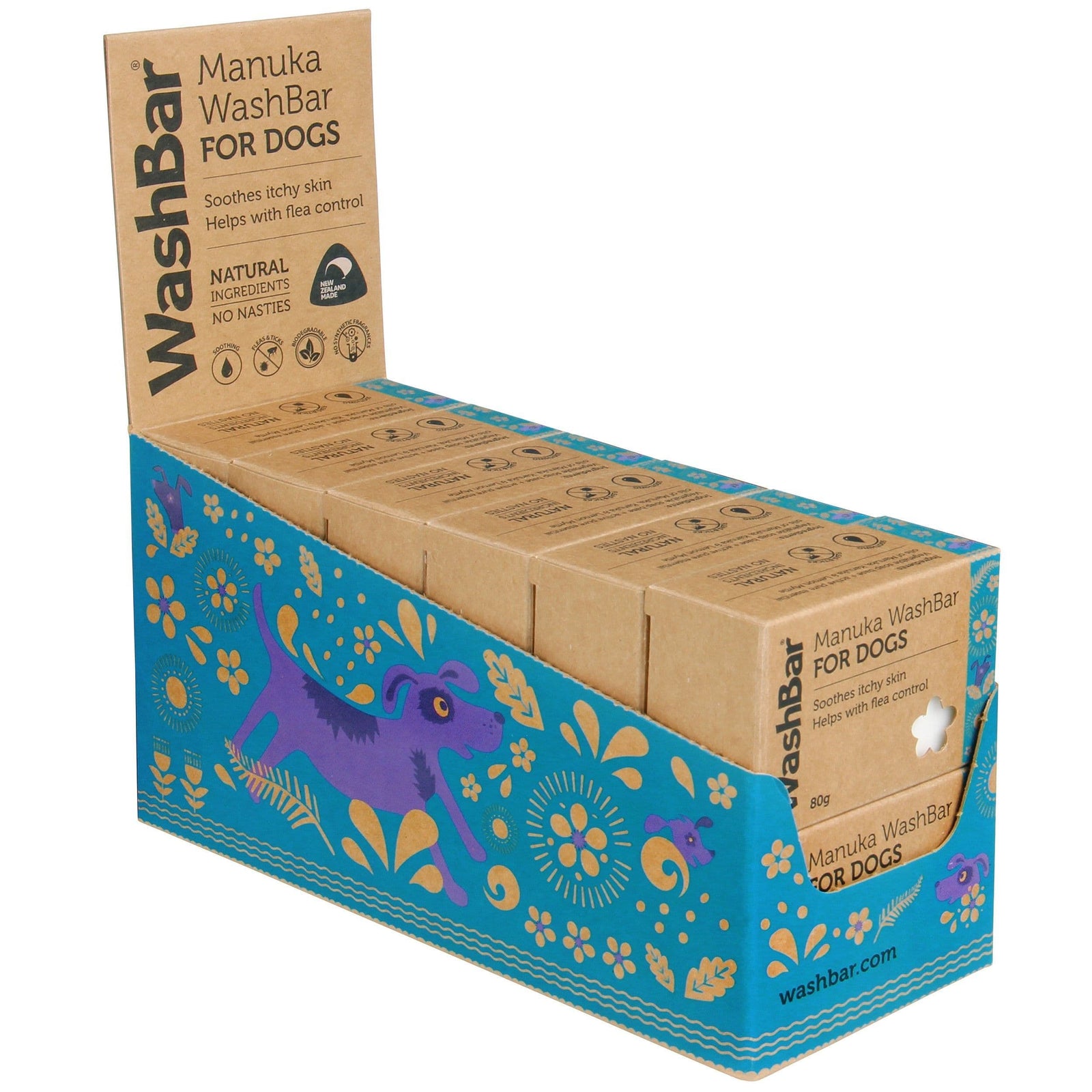 WashBar Grooming Aids Washbar Manuka Soap 80g