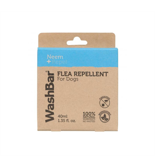 WashBar Grooming Aids Washbar Neem Flea repellent 40ml
