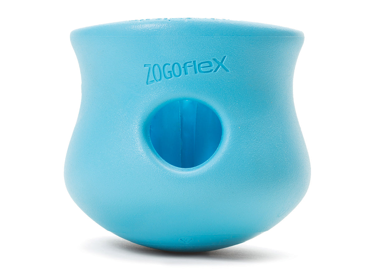 West Paw Toys Aqua Blue / L WestPaw Zogoflex Toppl Dog Toy