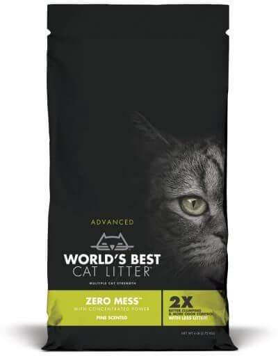Worlds Best Toiletries Worlds Best Cat Litter - Zero Mess Pine