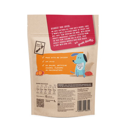 Yours Droolly Treats Yours Droolly Chicken and Kumara Dog Treats 220g