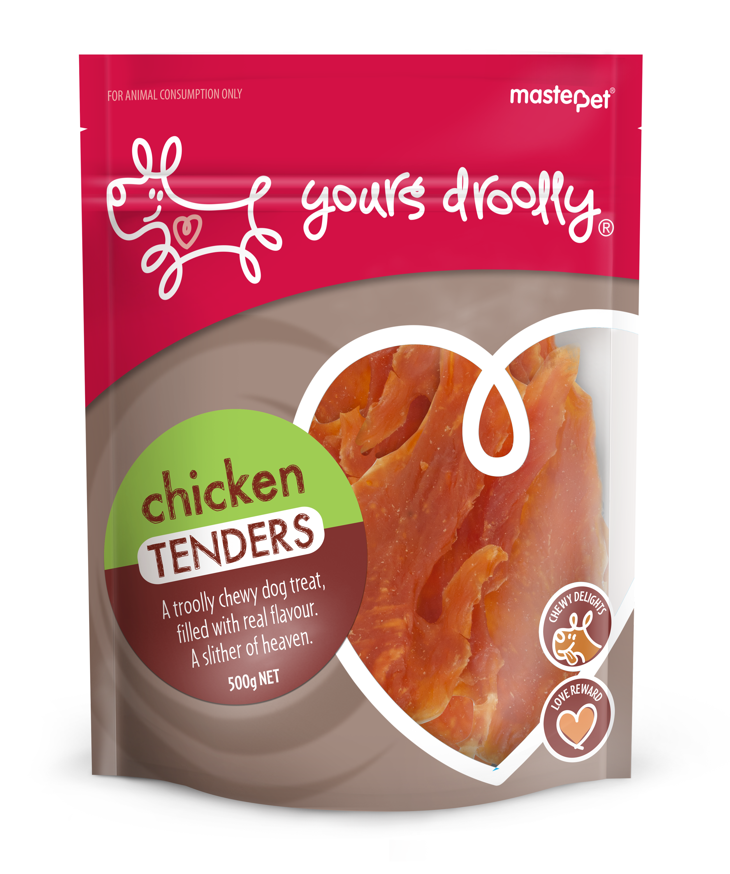 Yours Droolly Treats Yours Droolly Chicken Tender Treats for Dogs 500g