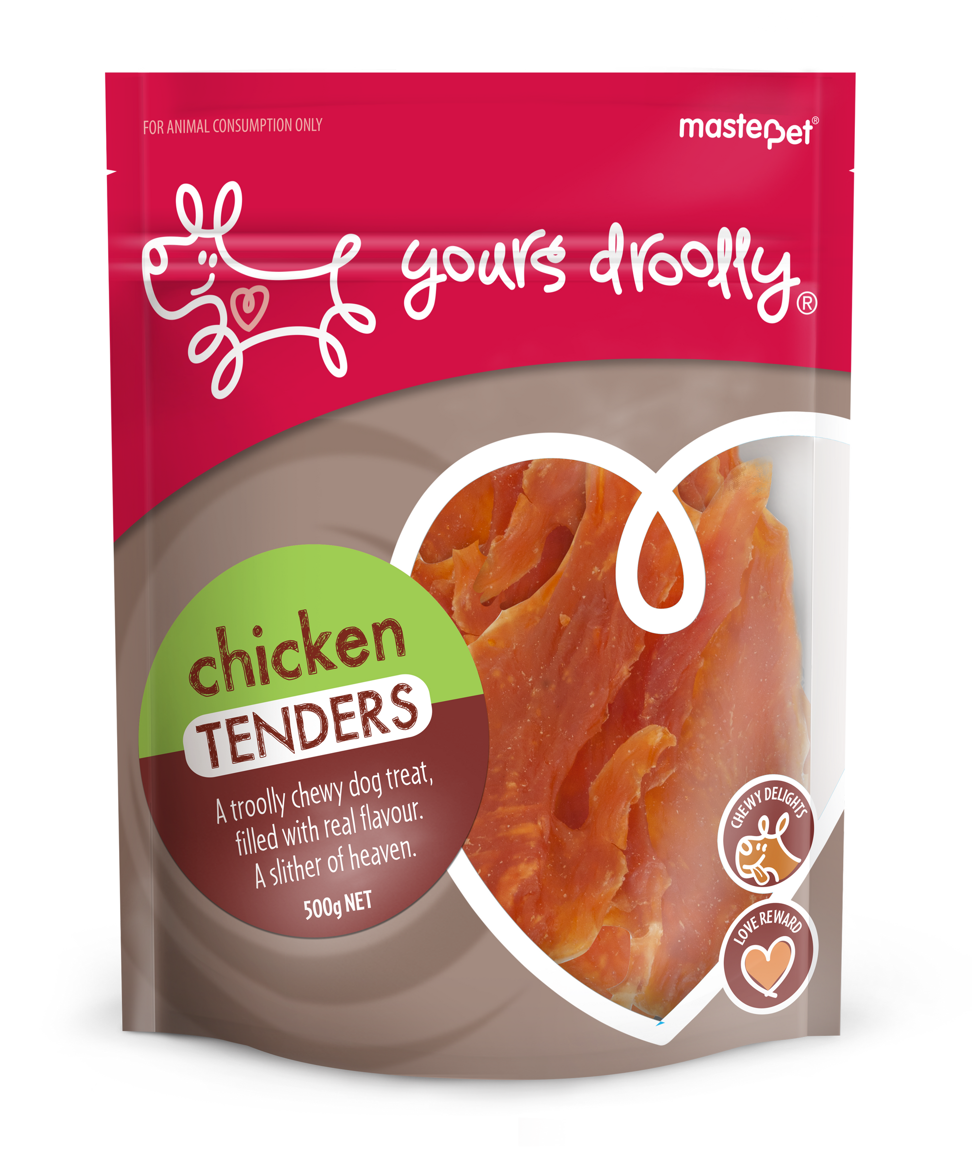 Yours Droolly Treats Yours Droolly Chicken Tender Treats for Dogs 500g