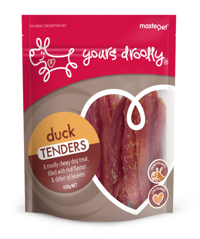 Yours Droolly Treats Yours Droolly Duck Tenders For Dogs 450g