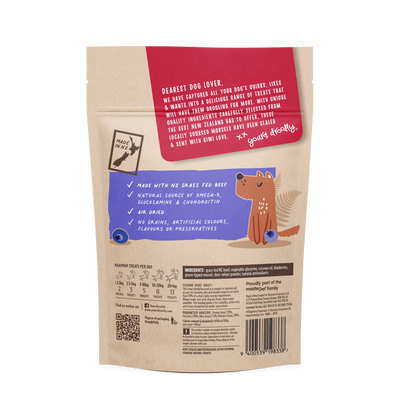 Yours Droolly Treats Yours Droolly Senior Beef with Blueberry Dog Treats 220g