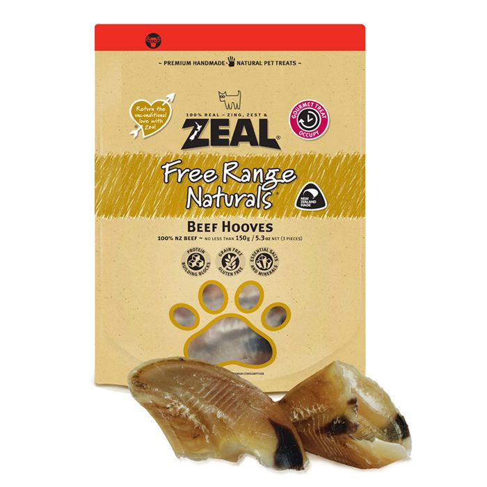 Zeal NZ Beef Hooves 150g Pet Naturals