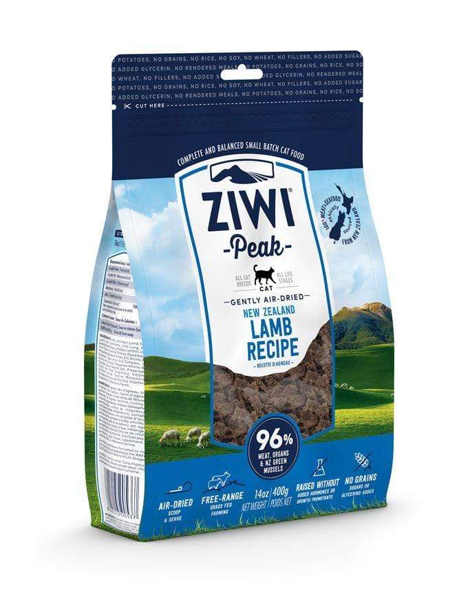 Ziwi Peak Air Dried Food Ziwi Peak Air Dried Lamb Cat Food 400g