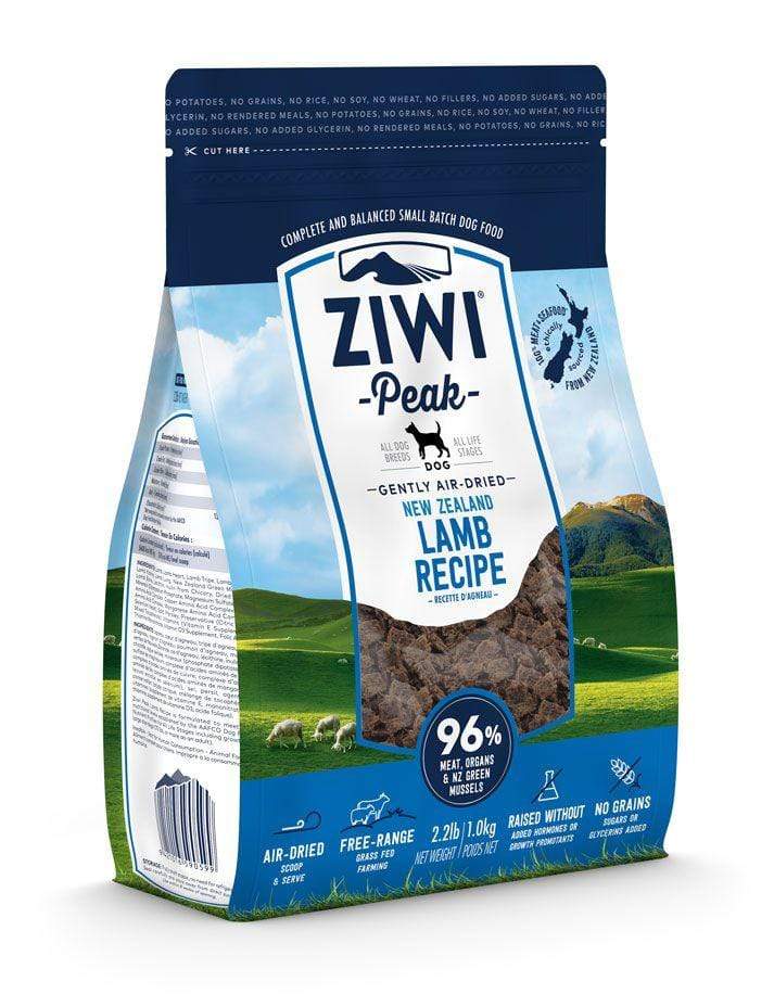 Ziwi Peak Air Dried Food Ziwi Peak Air Dried Lamb Dog Food
