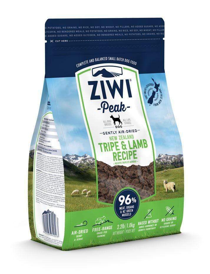 Ziwi Peak Air Dried Food Ziwi Peak Air Dried Tripe And Lamb Dog Food