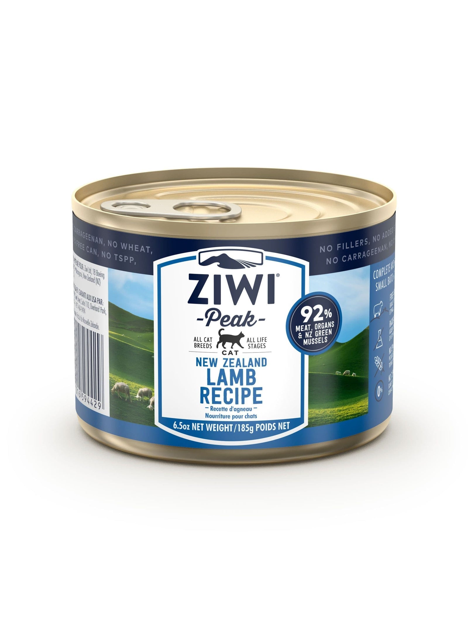 Ziwi Peak Canned Food Ziwi Peak Cat Lamb canned 185g