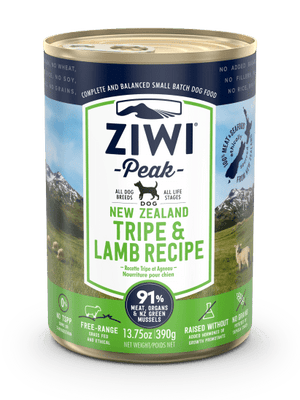 Ziwi Peak Canned Food ZIWI PEAK Tripe & Lamb Canned Dog Food 390g