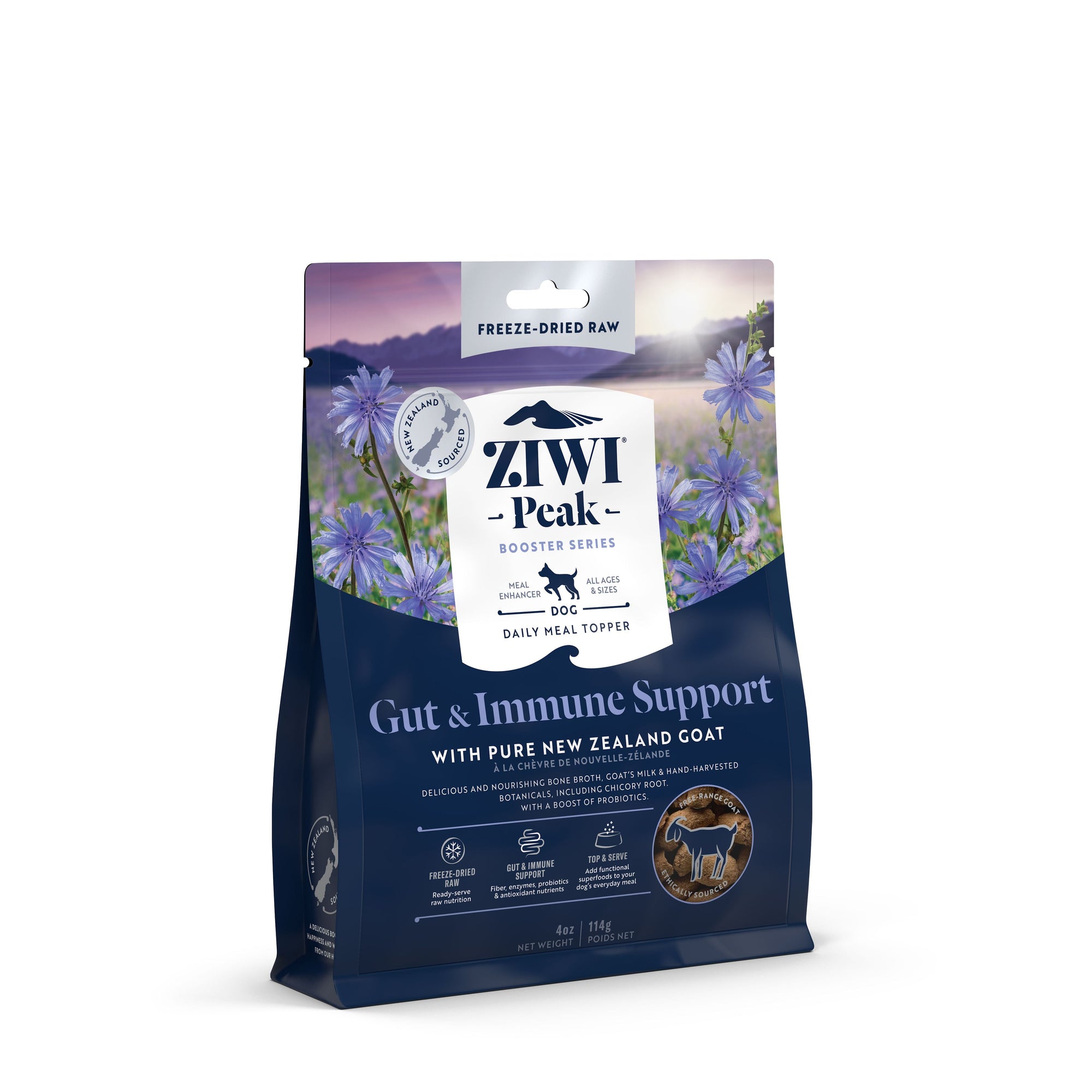 Ziwi Peak Freeze Dried ZIWI Peak Freeze-Dried Goat Dog Food Booster Gut & Immune