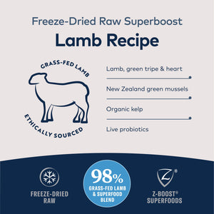 Ziwi Peak Freeze Dried ZIWI Peak Freeze-Dried Lamb Dog Food  114g Superboost