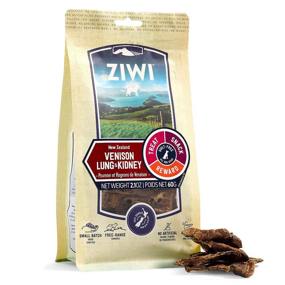 Ziwi Peak Good Dog Chews Venison Lung and Kidney Pet Naturals